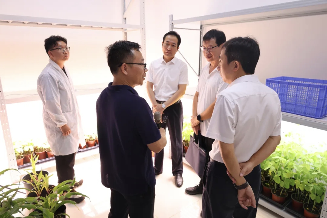 海南省科技厅调研元点生物